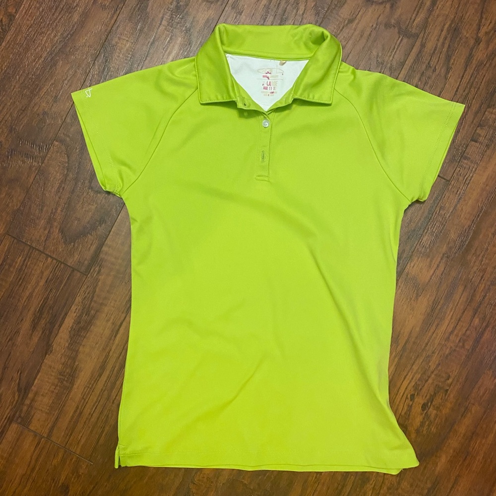 Garb Girl’s Green Golf Shirt